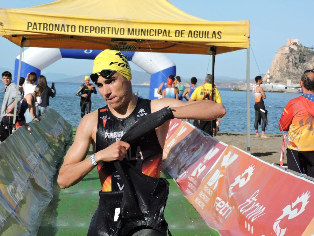 Campeonato de España de Triatlón de relevos en Águilas