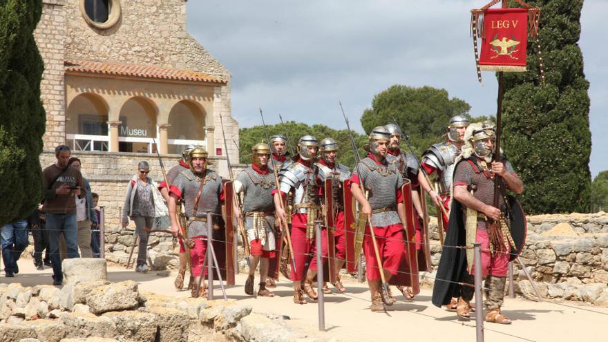 Romans a Empúries en una passada edició