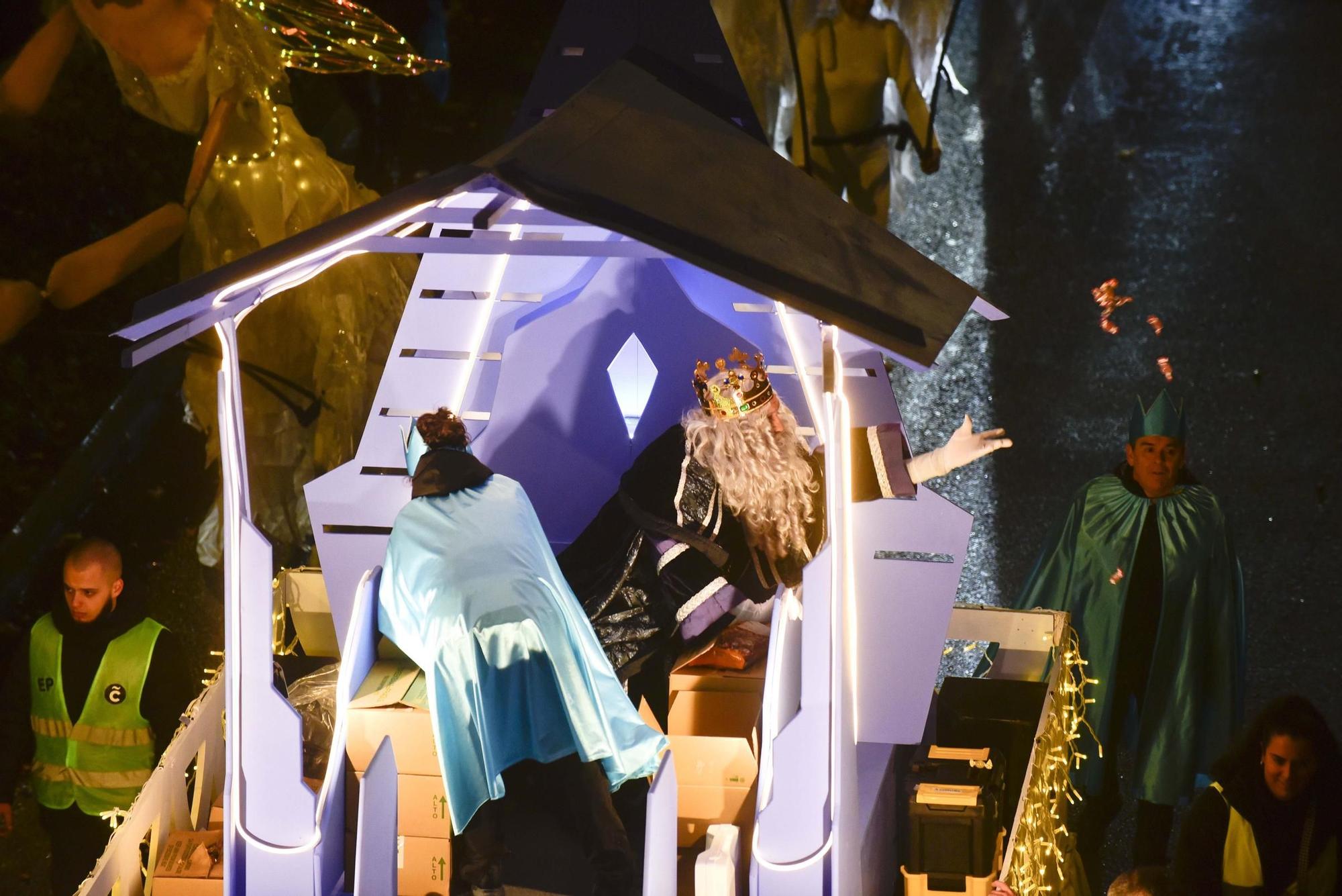 La llegada de los Reyes Magos a María Pita