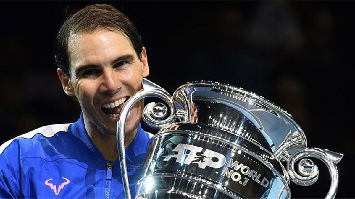 Nadal, coronado mejor tenista de 2019