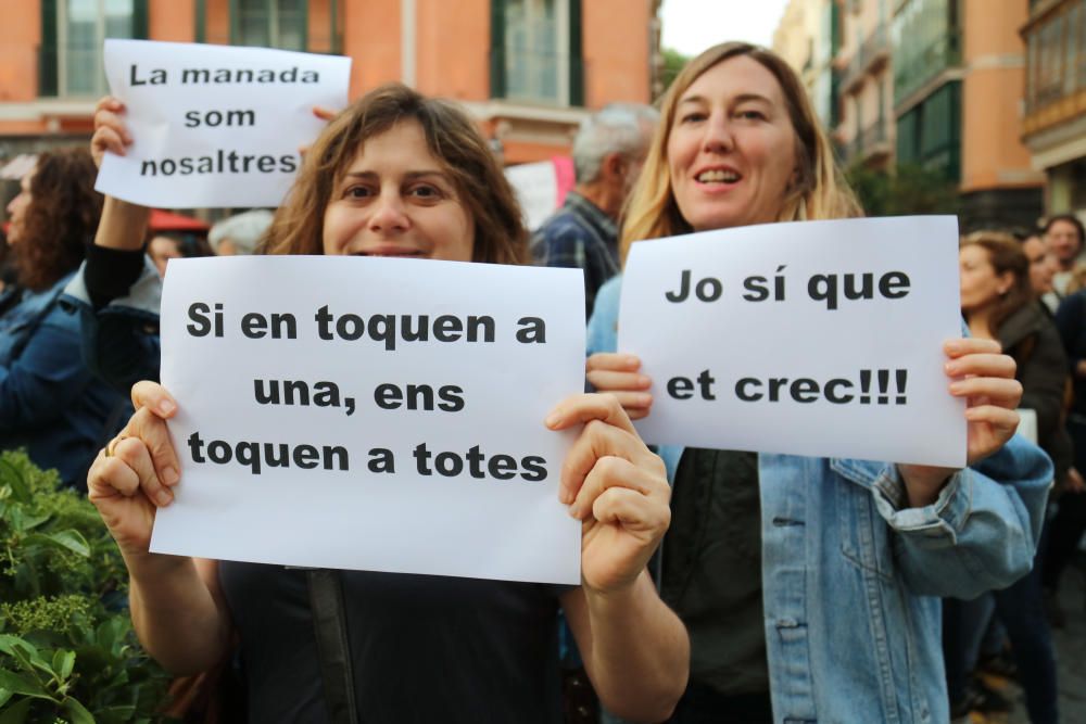 Demo in Palma gegen das Urteil im Fall "La Manada"