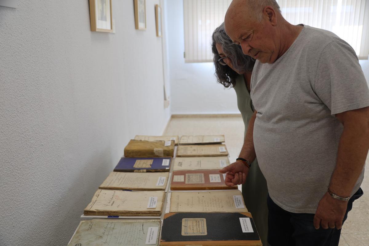 Documentos originales cedidos por los consistorios.
