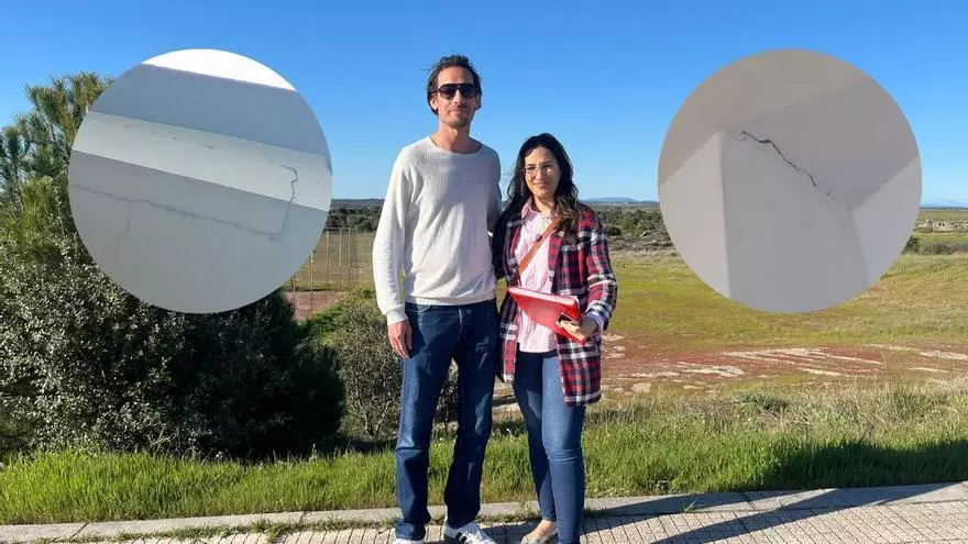 Vídeo | Las quejas en la urbanización Las Arenas por las obras de la variante de Malpartida de Cáceres