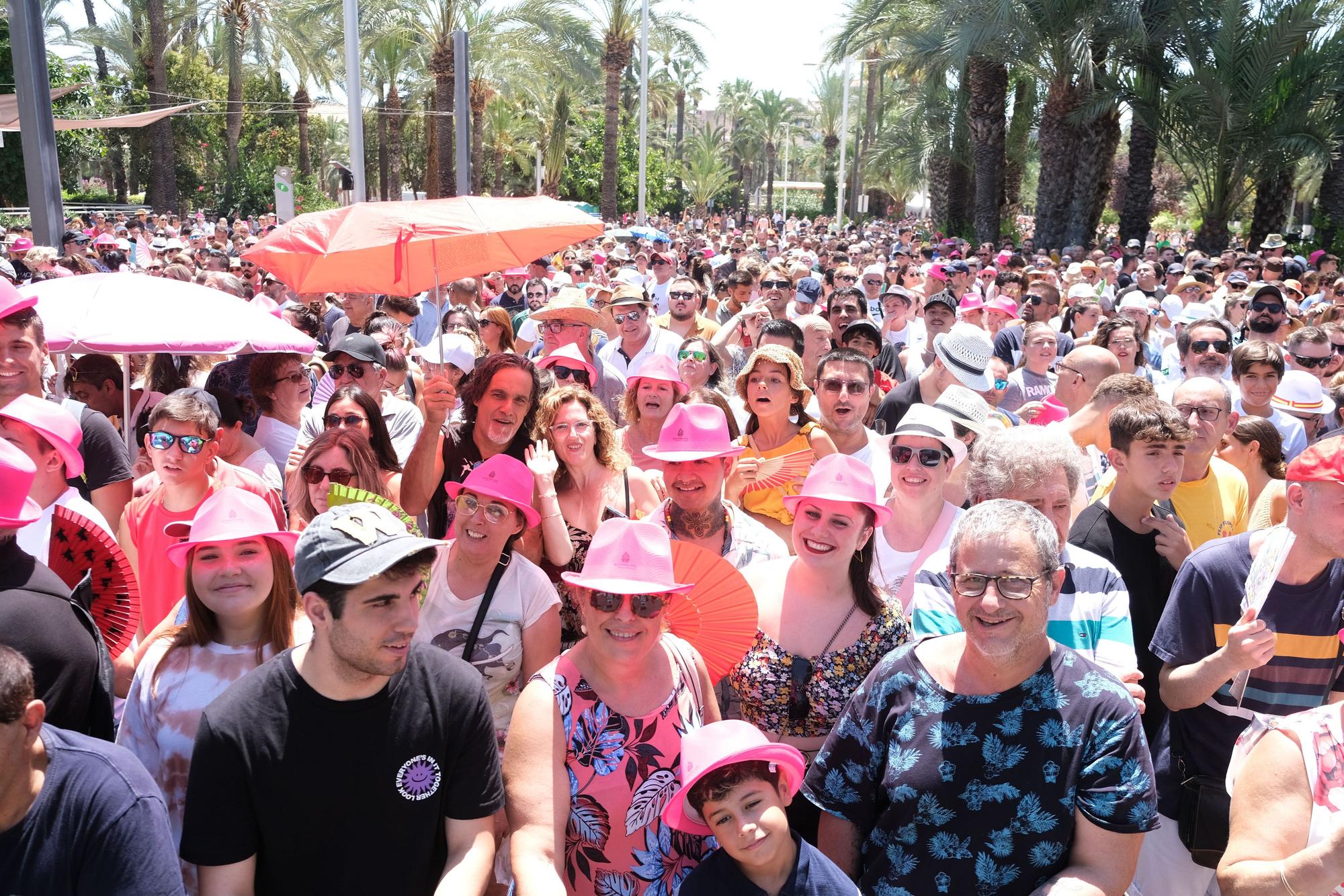 Así ha sido la primera mascletà de las fiestas de Elche