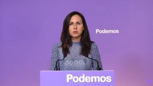 Podem garanteix un acord amb Sumar tot i que no hi sigui Irene Montero