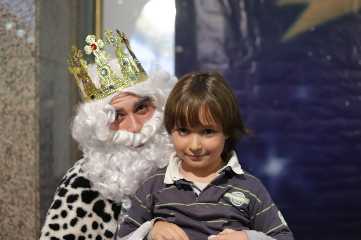 Fotos con los Reyes Magos realizadas el 4 de enero de 2018