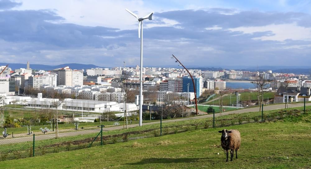 El parque de Visma, por fin abierto sin acabar