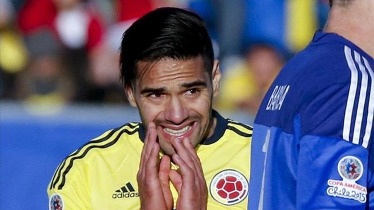 Falcao disputó la Copa América con la selección de Colombia