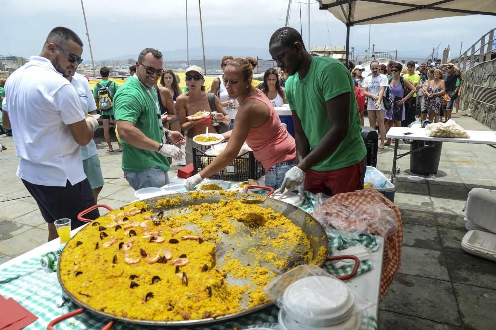 Paella popular de los estibadores por Belén María