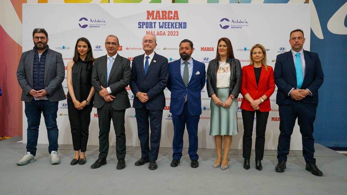 Presentación del Marca Sport Weekend 2023, en Turismo Andaluz.