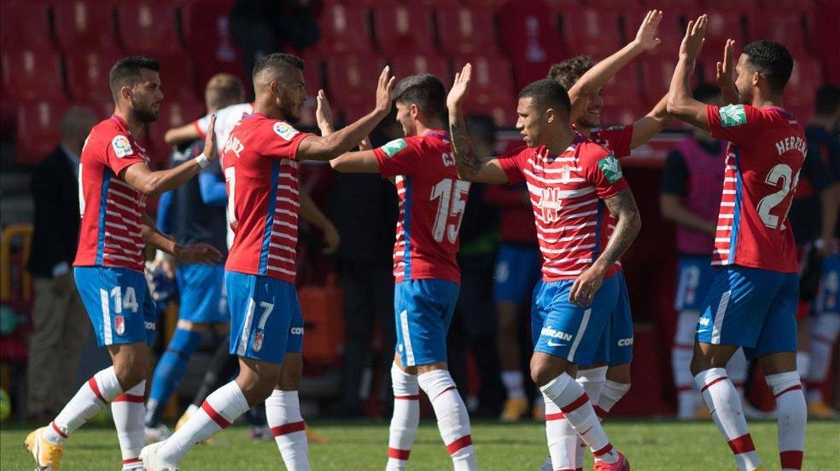 Con una victoria, el Granada podría situarse en la cúspide de la tabla