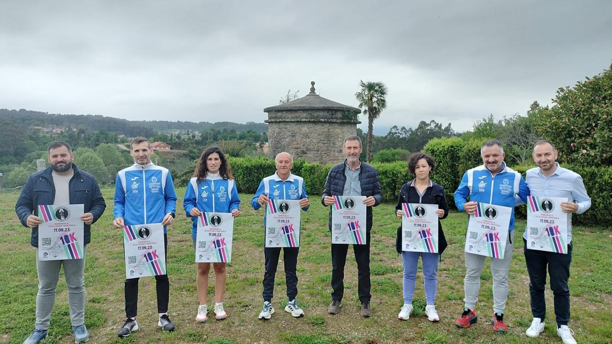    Barro homenajeará al deportista local César Constenla, de 79 años, en la Carreira da Festa do Viño