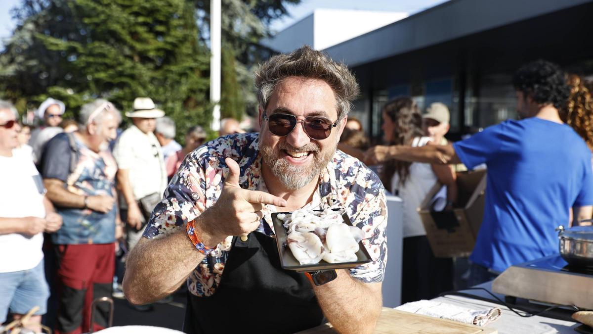 El cocinero Christian González, que estará en la fiesta culinaria de la Cocina del Carbón en Laviana.