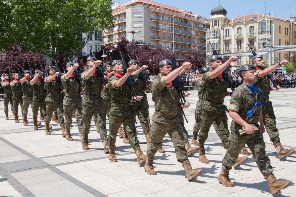 Homenaje al Batallón Zamora