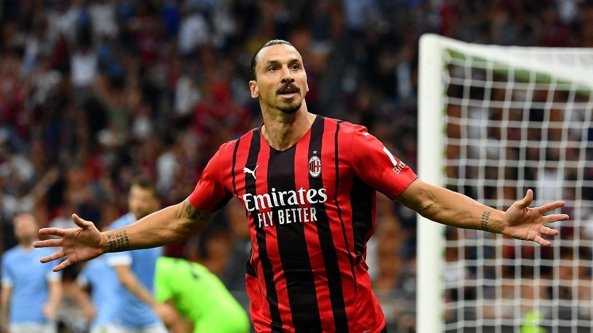 Ibrahimovic celebra su gol ante la Lazio