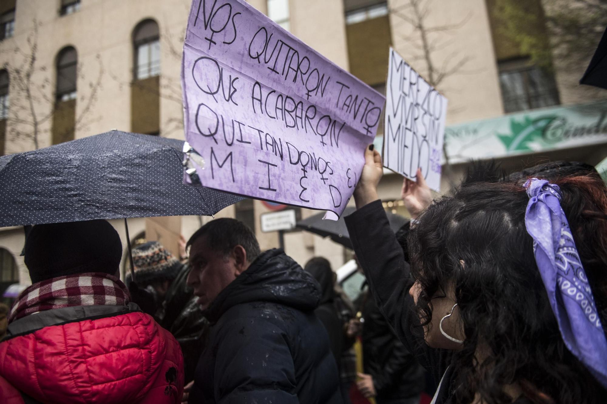 Así ha sido la manifestación del 8M en Cáceres