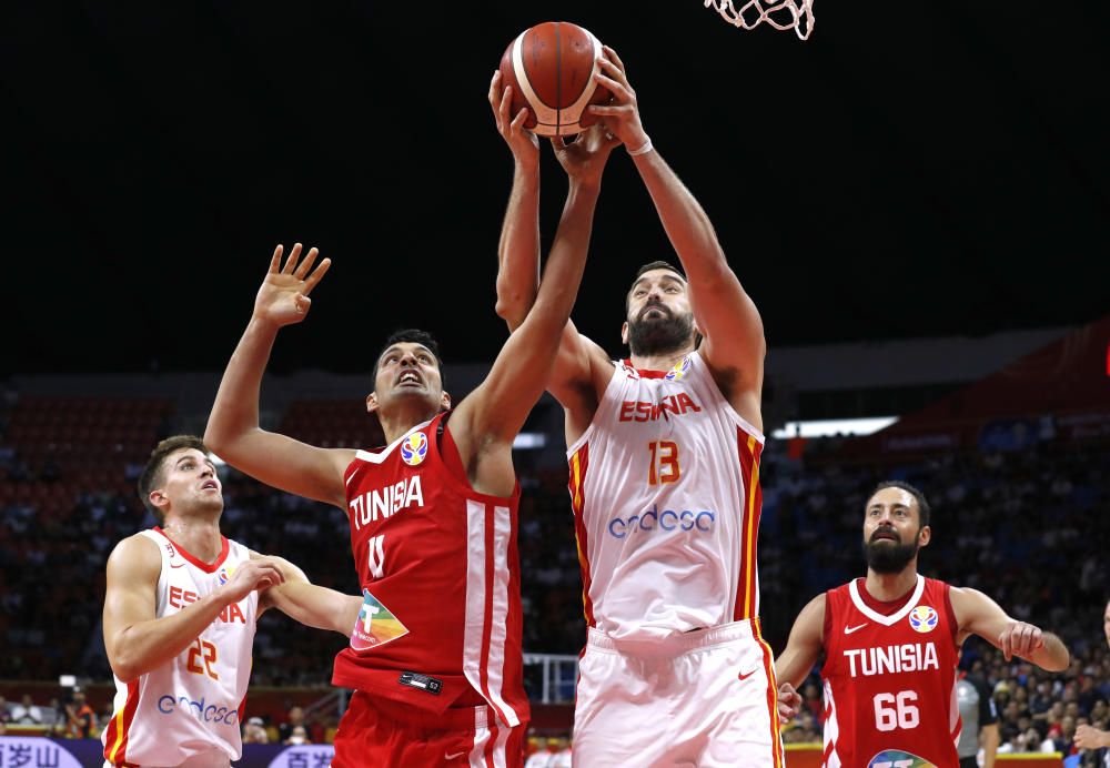 Mundial de baloncesto: España - Túnez.