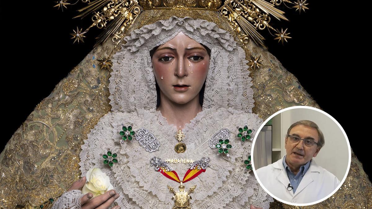 Los devotos aplauden el resultado de la Macarena tras la restauración de Pedro Manzano