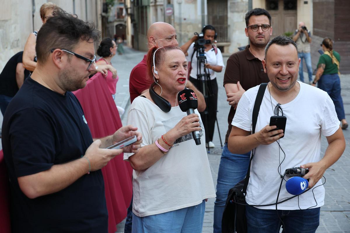 Imágenes del pistoletazo de salida de las Fiestas de Moros y Cristianos de Cocentaina