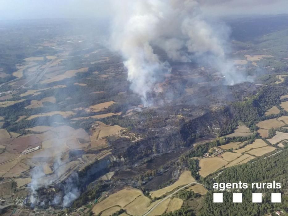 Incendi a Artés