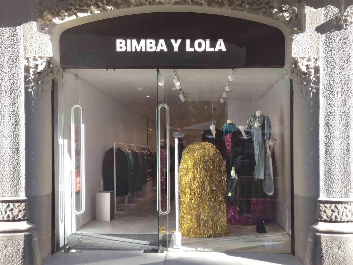 Foto de archivo de una tienda Bimba y Lola