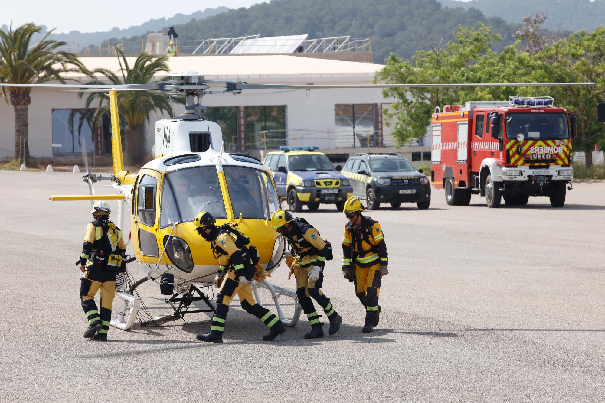 Estos son los dispositivos antiincendios para este verano en Ibiza