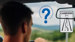 Qué significa la nueva señal de la carretera "2+1" que te vas a encontrar en España tras la última decisión de la Dirección General de Tráfico