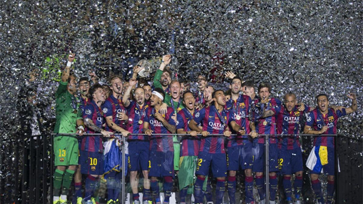 El último logro del FC Barcelona: la Champions League 2014/15, conquistada en Berlín