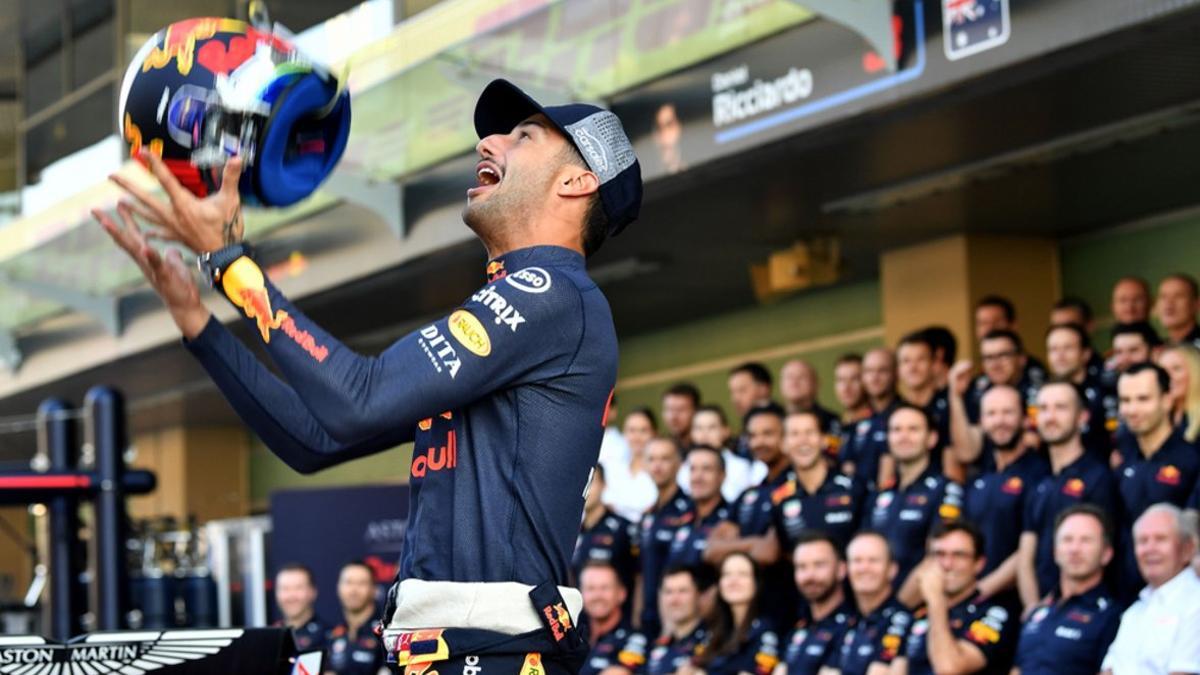 El australiano  Daniel Ricciardo cambia Red Bull por Renault