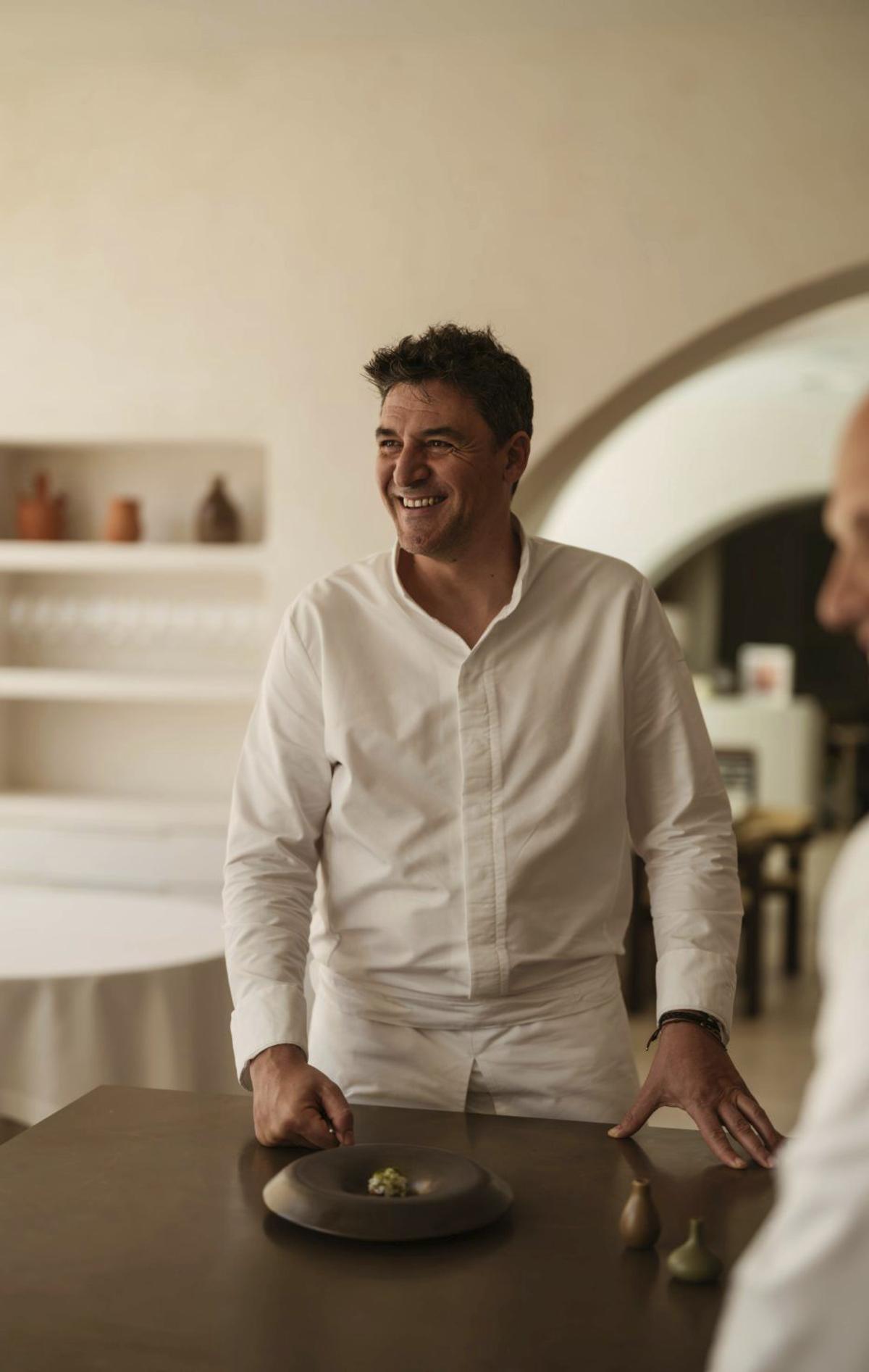 El chef ejecutivo de La Gaia, Óscar Molina.