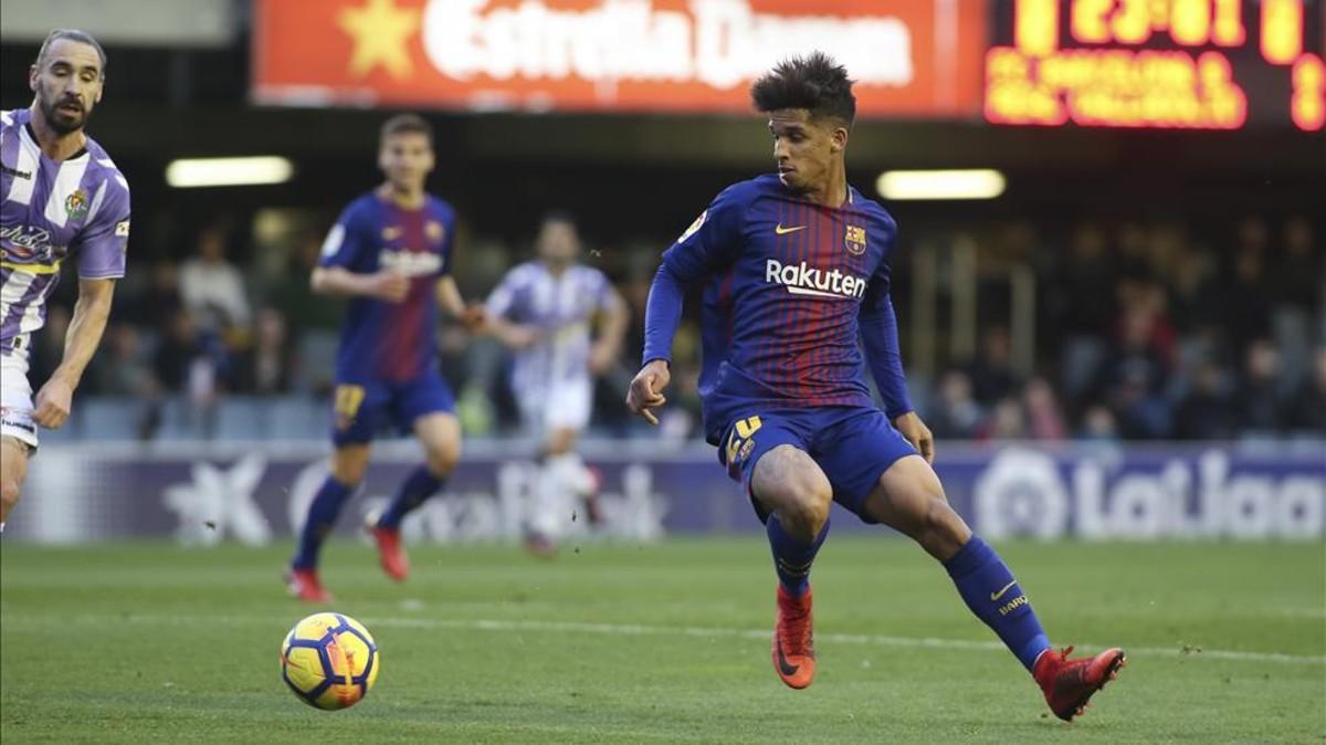 Vitinho es uno de los fichajes realizados recientemente por el Barça B