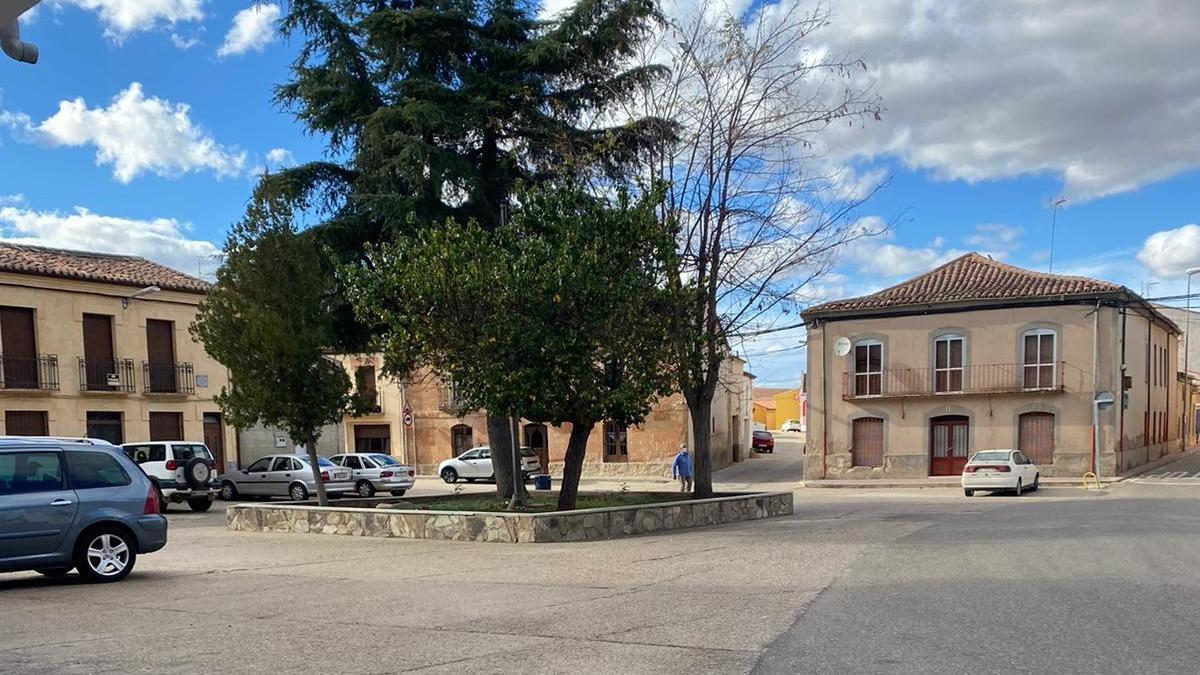 Plaza Luis Rodríguez de Miguel de Fuentesaúco.