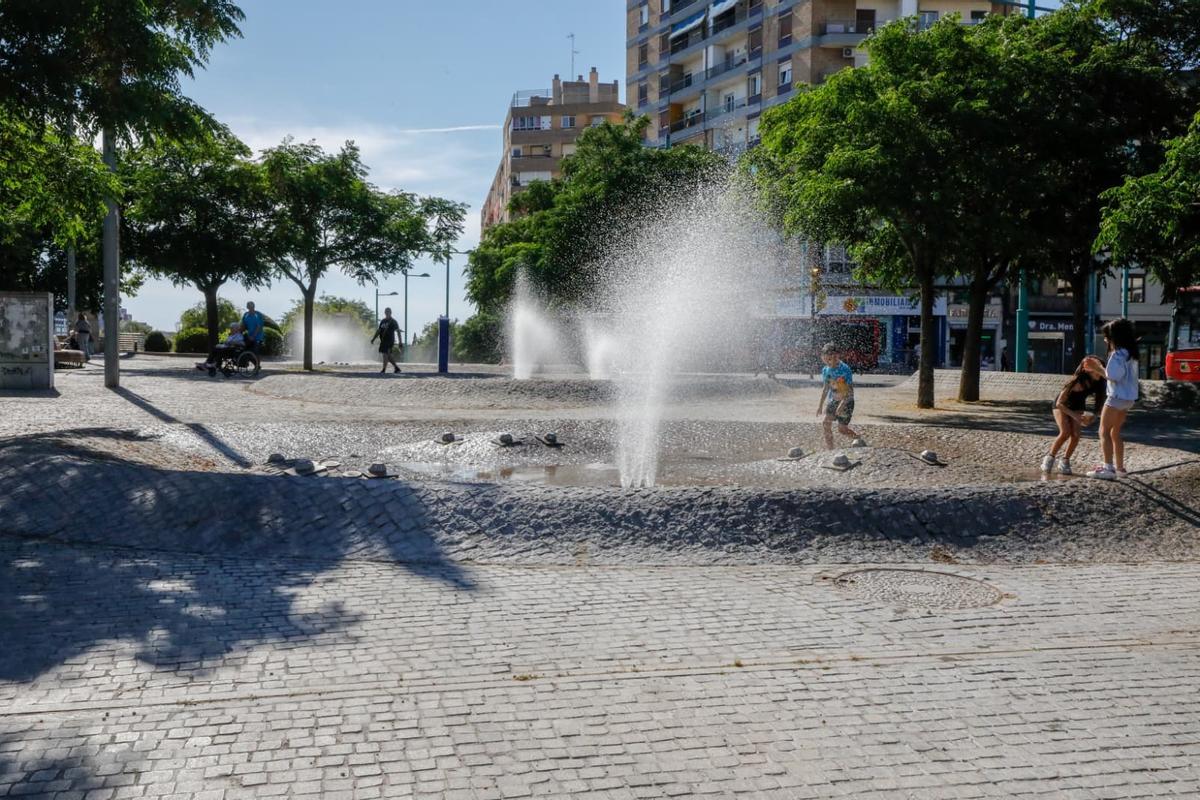 Apariencia actual del balcón de San Lázaro en Zaragoza.