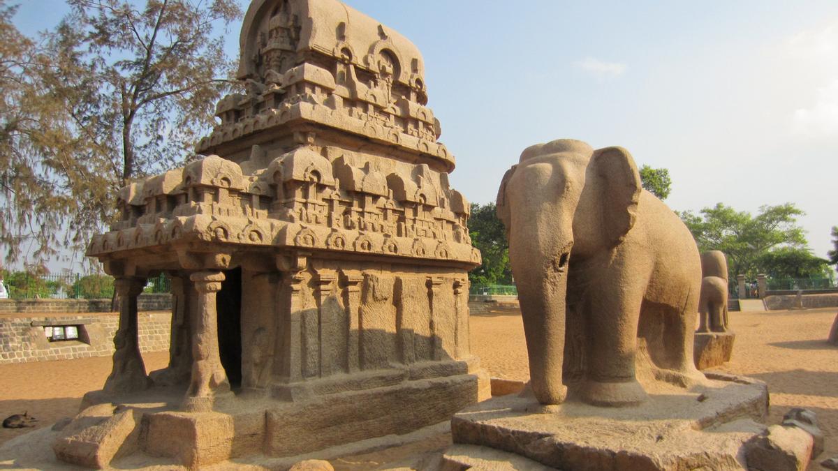 Así son los monumentos de Mahabalipuram, uno de los secretos de la India