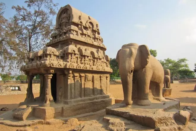 Así son los monumentos de Mahabalipuram, uno de los secretos de la India