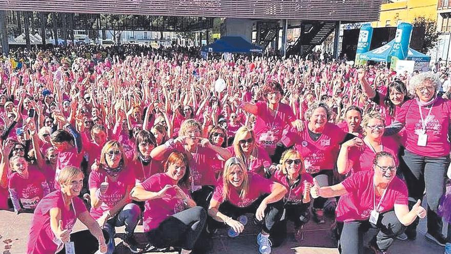 Més de 4.400 participants a la Cursa de la Dona de Figueres