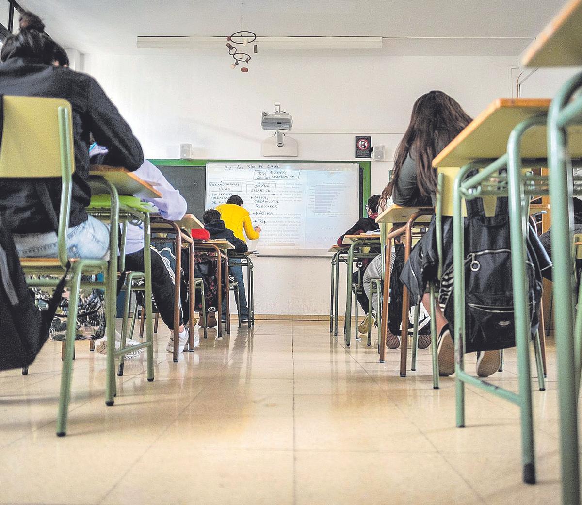 Instituto de Enseñanza Secundaria Teobaldo Power, en Tenerife.