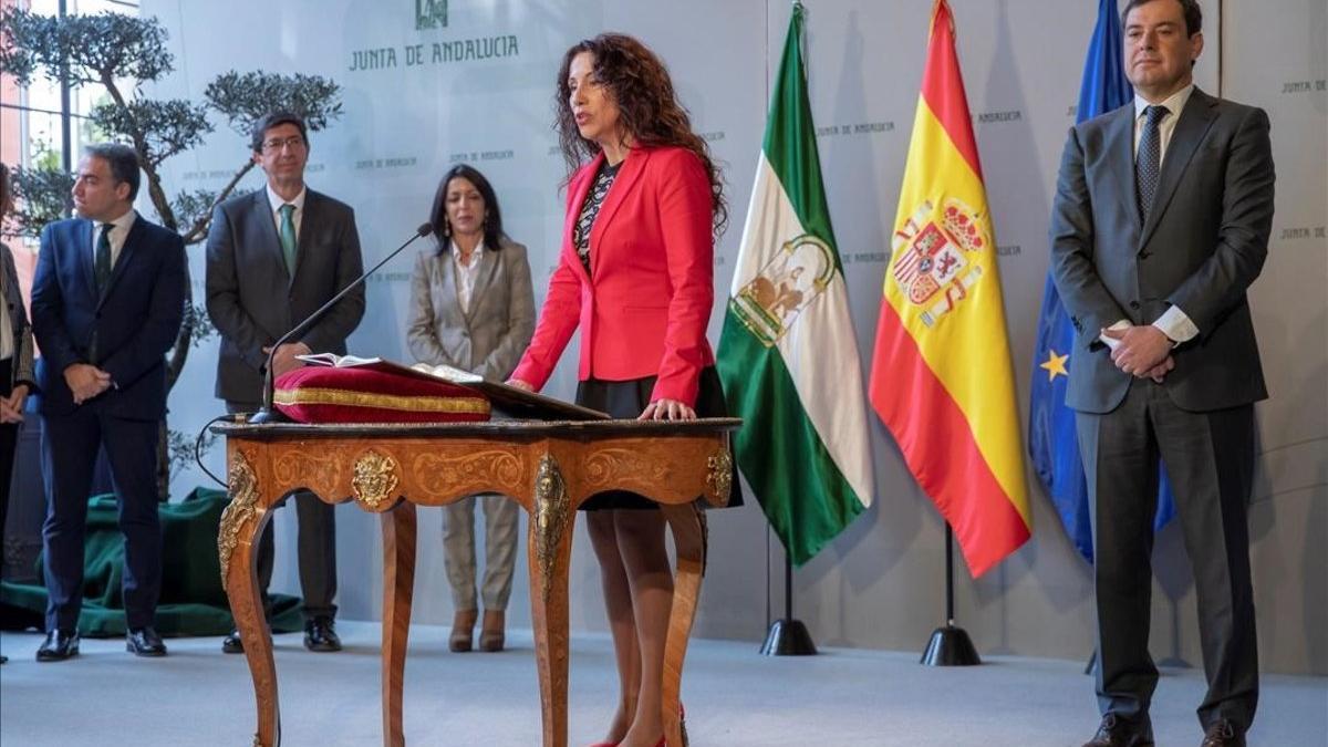 La consejera de Igualdad de Andalucía, Rocío Ruiz