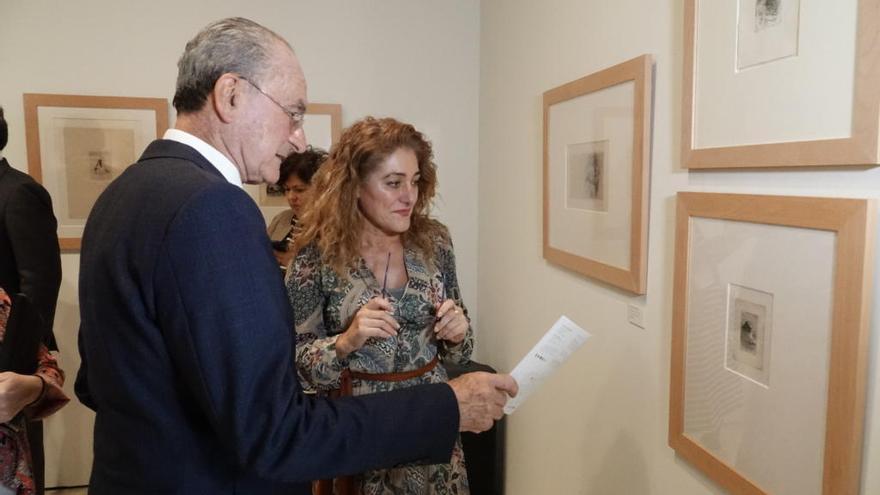 Imagen de la presentación  de la nueva muestra en la Sala Noble del Museo Carmen Thyssen.