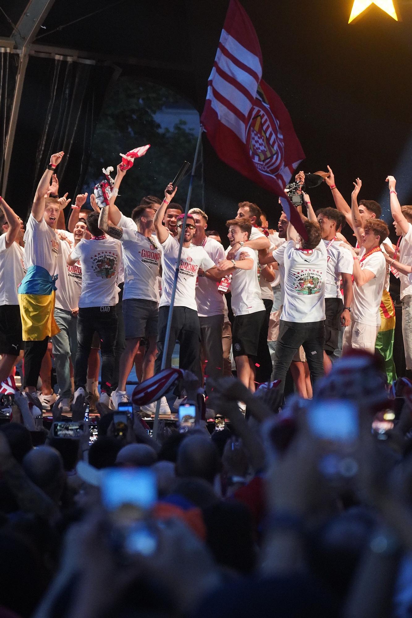 Totes les imatges de la celebració de Girona FC