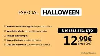 ¡Promoción de Halloween! Un 55 % de descuento para disfrutar de la edición impresa digital de LA OPINIÓN
