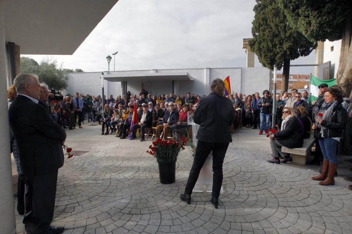 Reivindican la memoria de las víctimas del franquismo en el Día de los Derechos Humanos