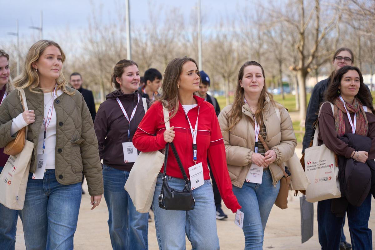 La Universidad San Jorge (USJ) refuerza este semestre su proyección internacional con la llegada de 68 estudiantes de movilidad internacional