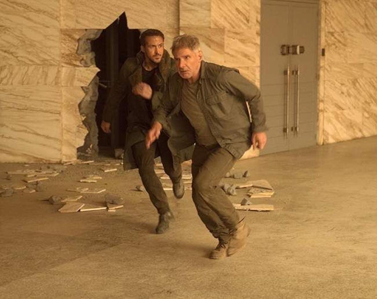 Harrison Ford y Ryan Gosling en 'Blade Runner 2049'