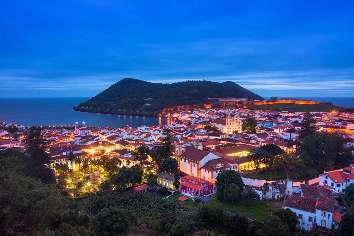 Angra hacer Heroismo en Isla Terceira, Azores