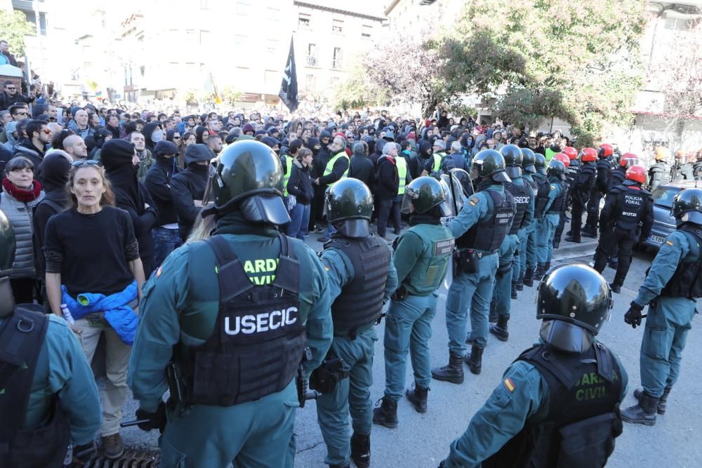 Tensión en el acto de Ciudadanos en Alsasua