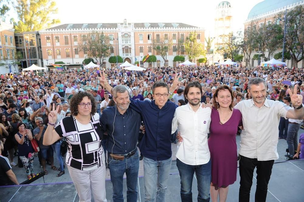 Mitin de Íñigo Errejón en Murcia