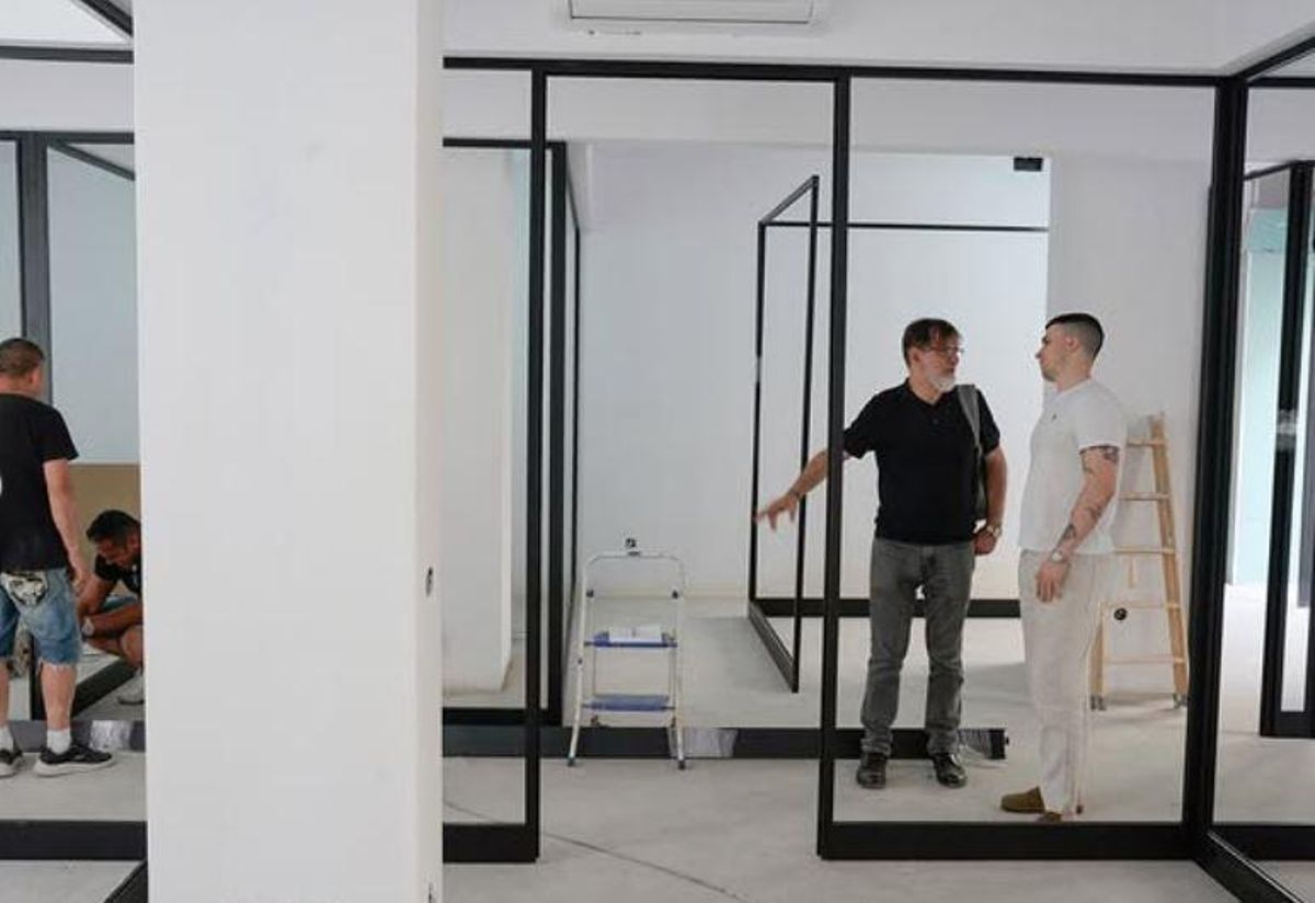 Proceso de reforma de 2 Mira Archiv, en la calle Doctor Fourquet, 6 de Madrid, que se inaugura este fin de semana.