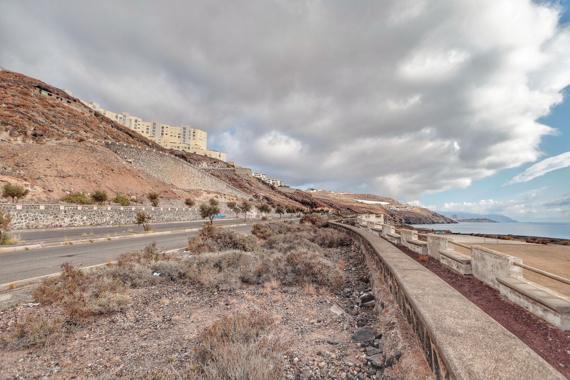 Visita con los arquitectos de La Mareta de Añaza a la nueva zona de Santa Cruz de Tenerife.