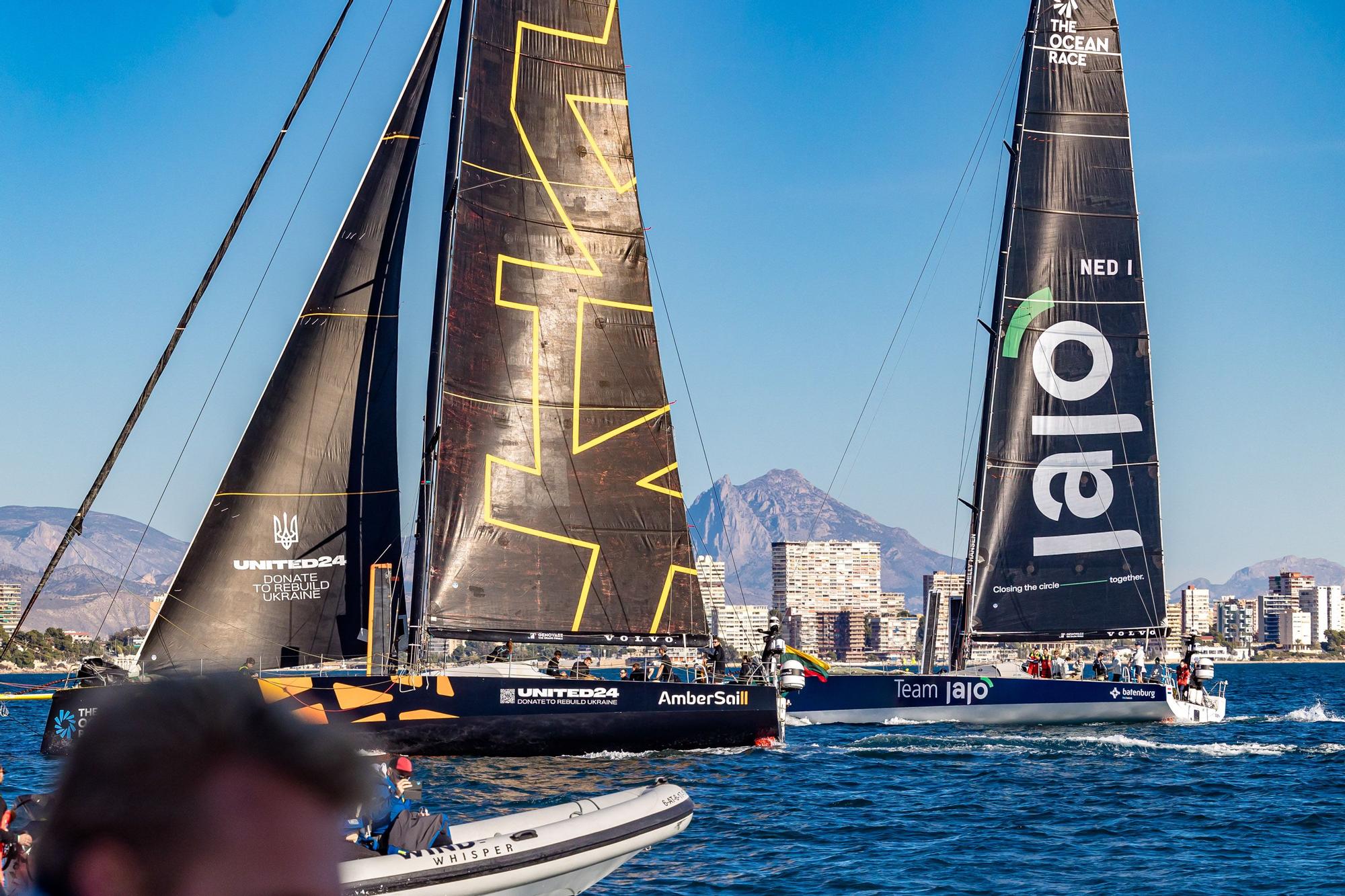 La Volvo Ocean Race se prepara para partir hacia Ciudad del Cabo.